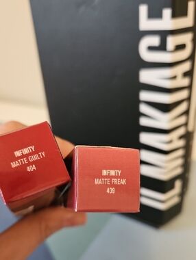 NWT ​IL MAKIAGE  Long-Wear Infinity Lip Cream - Duo Bundle! 💄💄